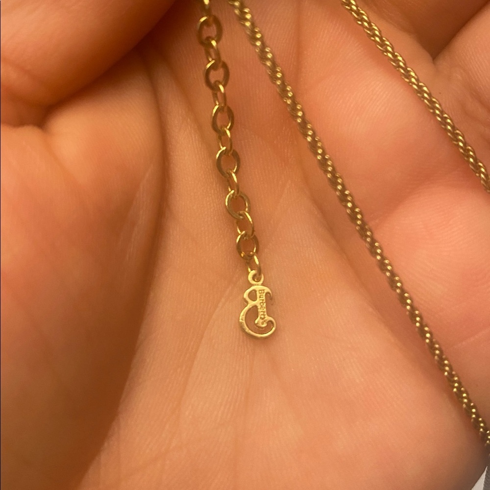 Burberry Gold and Silver Necklace - Picture 4 of 9